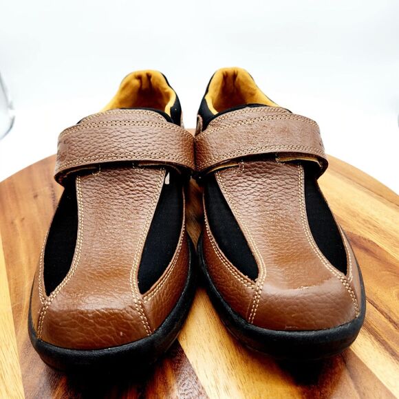 Dr Comfort Douglas Mens 10XW Diabetic Comfort Shoes Loafers Chestnut Brown #6620 - Picture 2 of 11